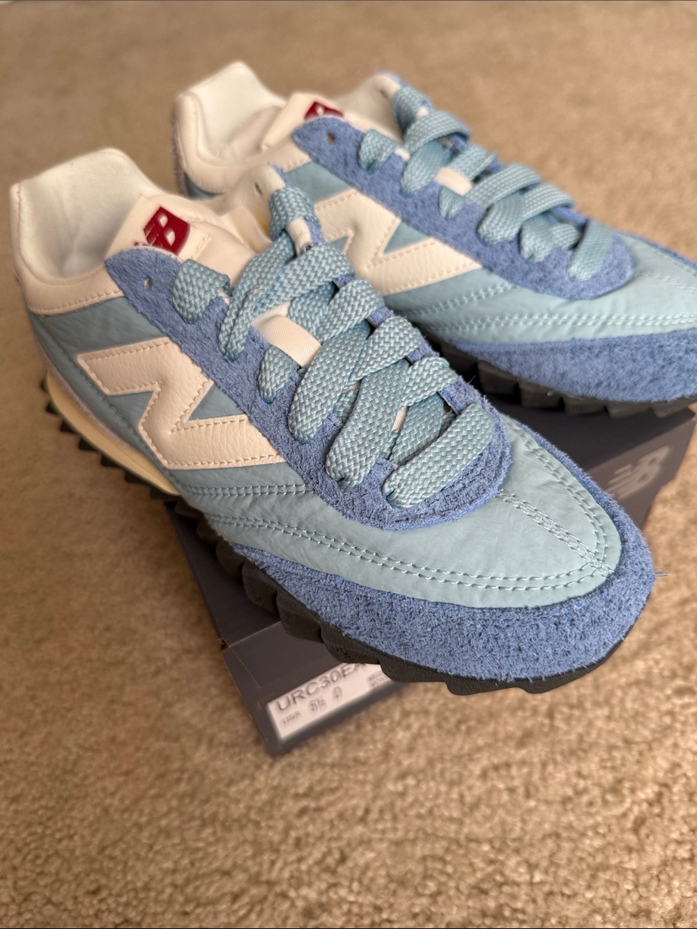 New Balance RC30 Blue Laguna Unisex Sneakers M5.5 W7 EU38